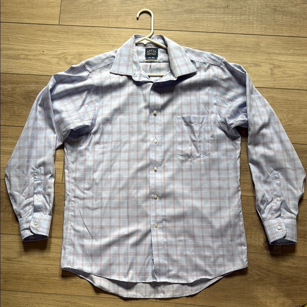 Eagle Men's Blue Dress Shirt